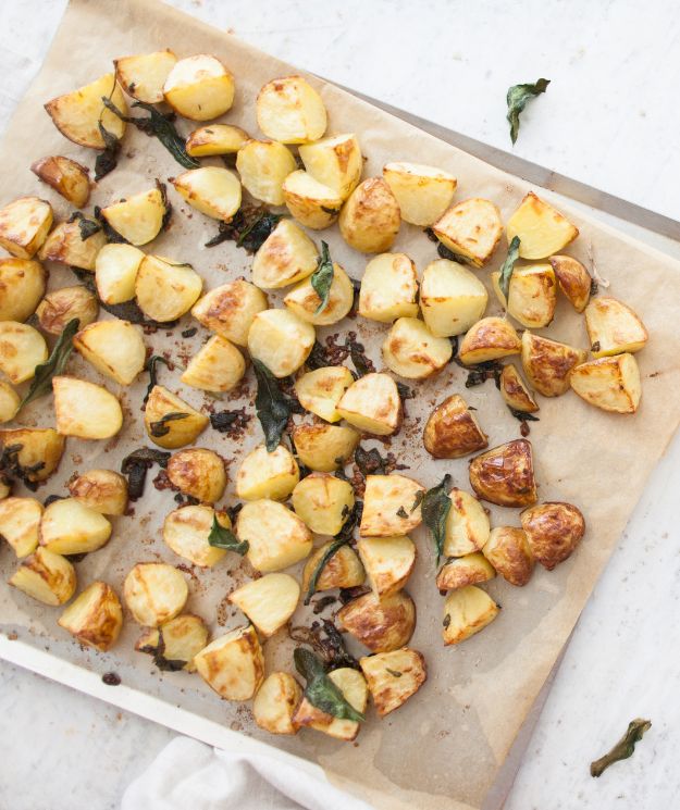 Roasted Sage Potatoes in the Thermomix | Recipe