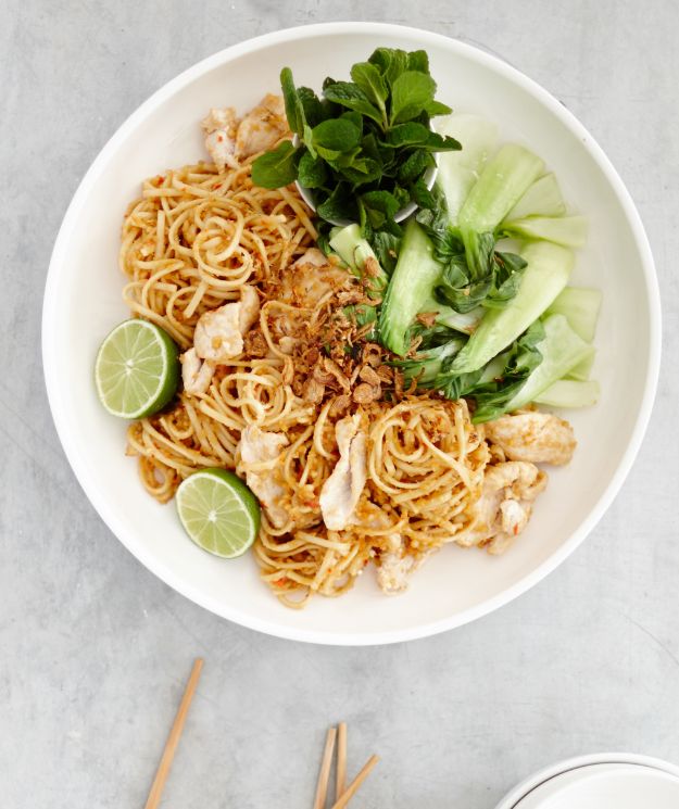 Peanut Chicken Noodles in the Thermomix | Recipe