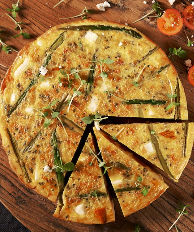 Pumpkin & Asparagus Frittata in the Thermomix | Recipe