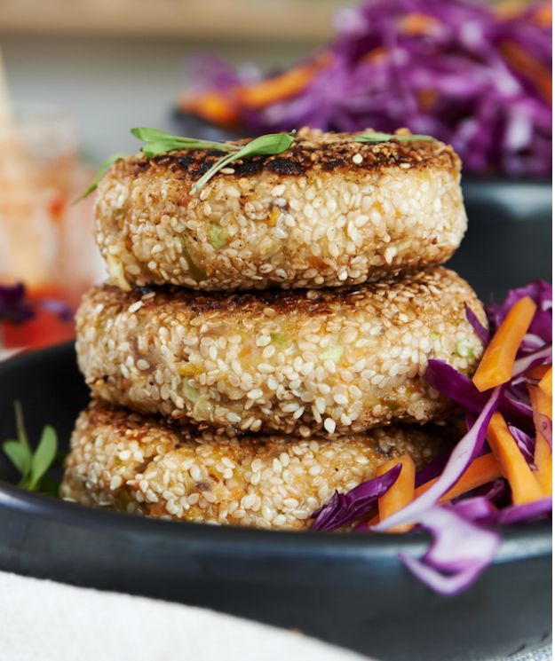 Sesame Chicken Patties in the Thermomix | Recipe