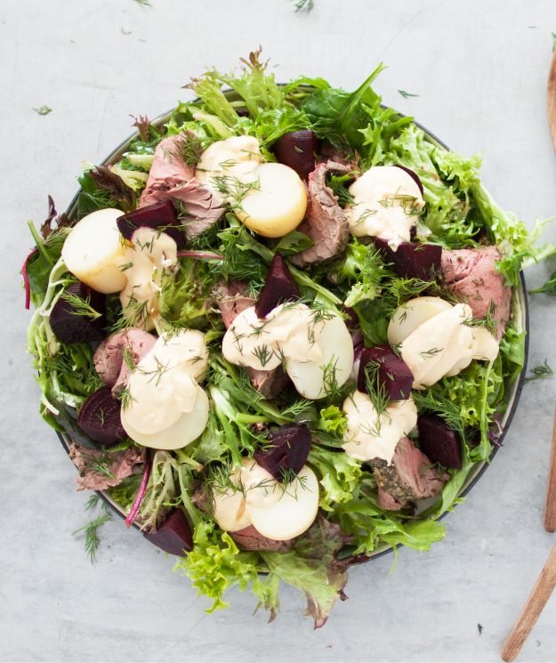 ‘Roast’ Beef Salad in the Thermomix | Recipe