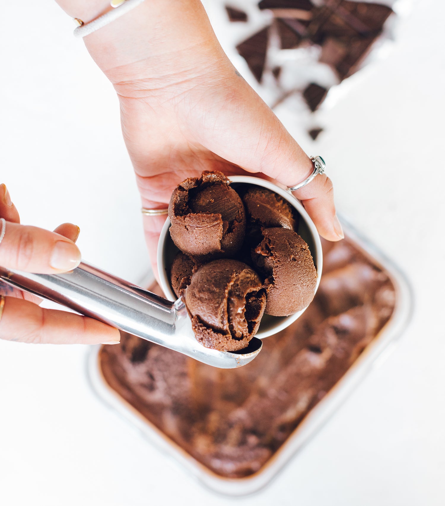 Vegan Chocolate Ice Cream in the Thermomix | Recipe