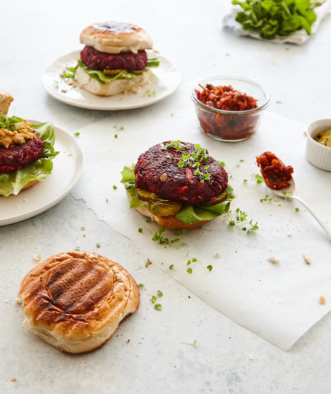 Beetroot Burgers in the Thermomix | Recipe