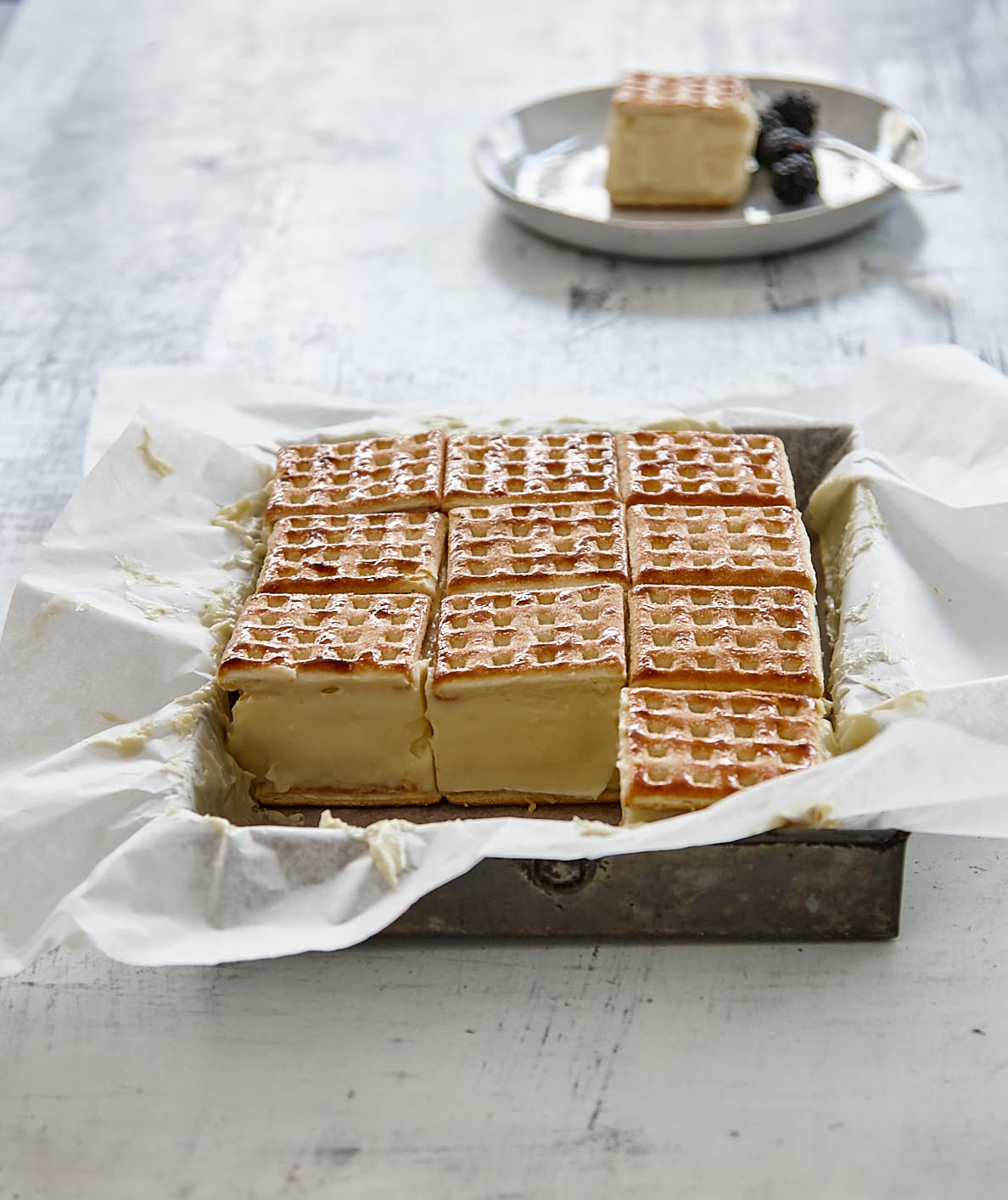 Cheats Vanilla Slice in the Thermomix | Recipe