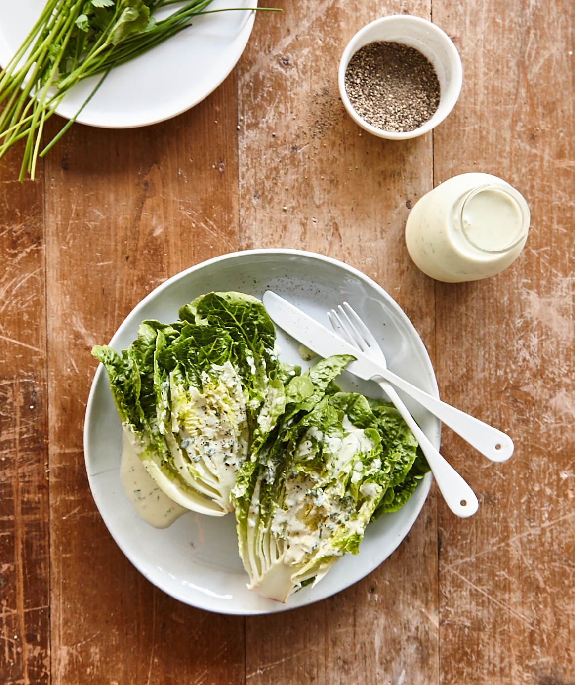 Crunchy Salad With Ranch Dressing in the Thermomix | Recipe