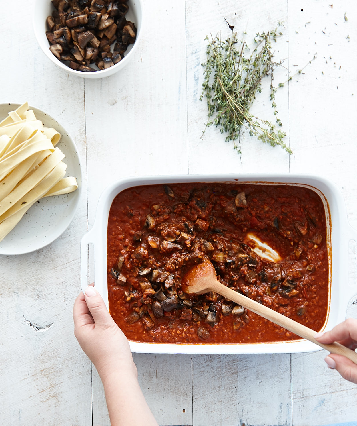 Mushroom Bolognaise in the Thermomix | Recipe