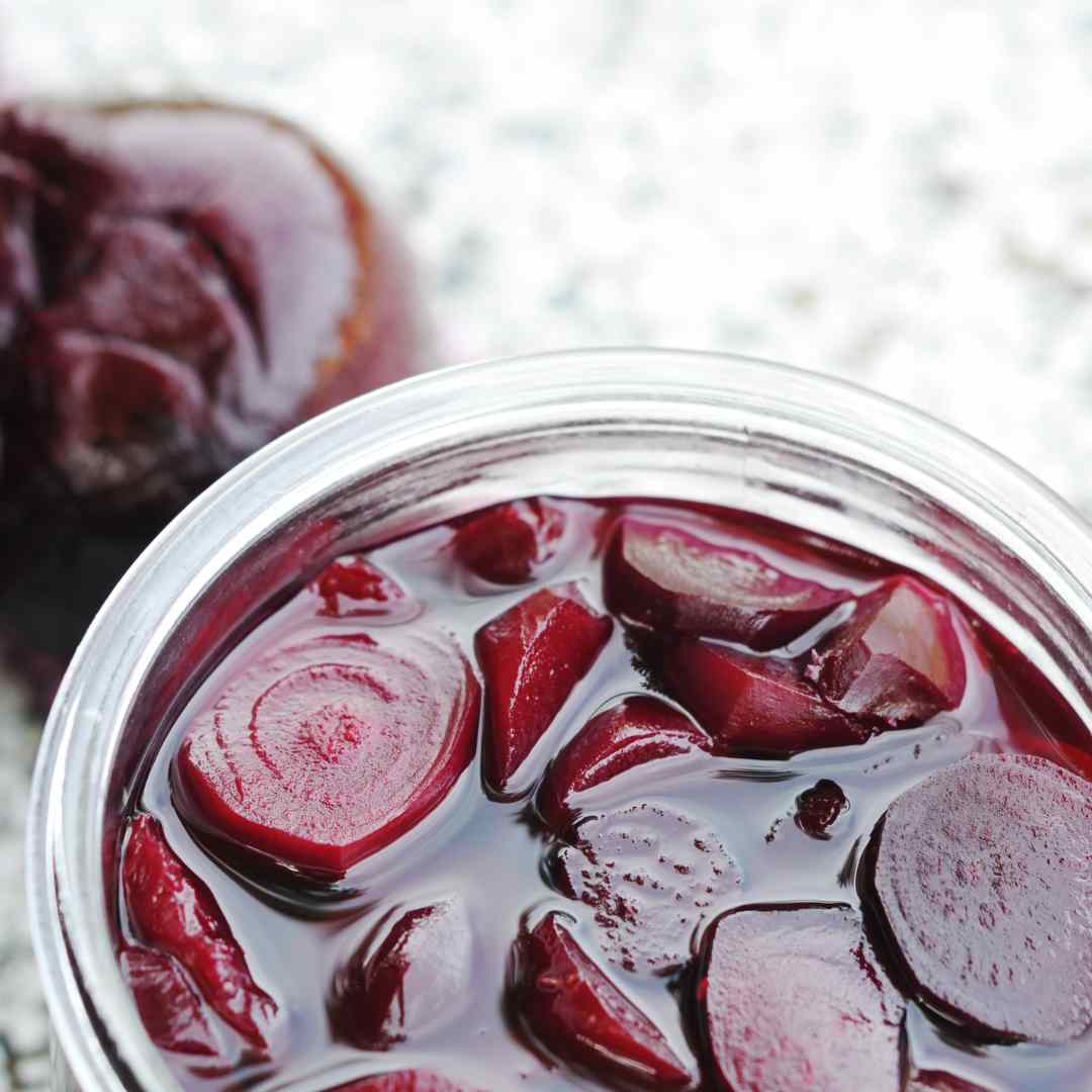 Slow Cooker ‘Canned’ Beetroot Slices