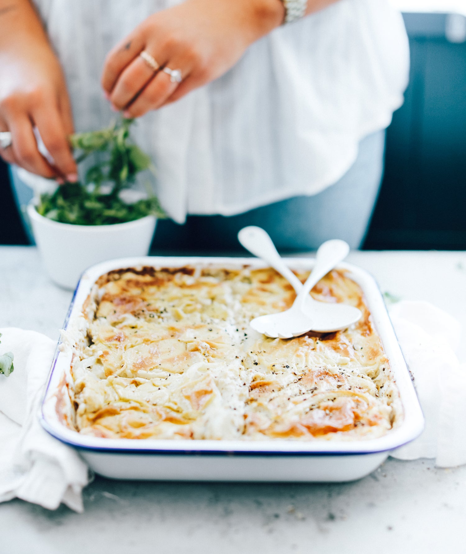 Crazily Creamy Scalloped Potatoes in the Thermomix | Recipe