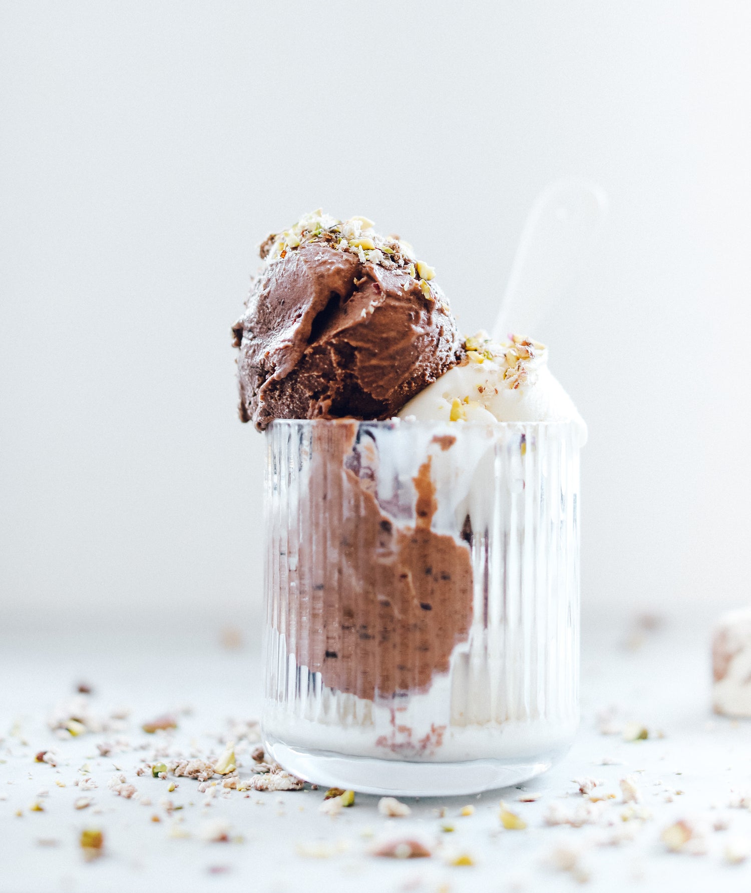 Chocolate Halva Nice-Cream in the Thermomix | Recipe