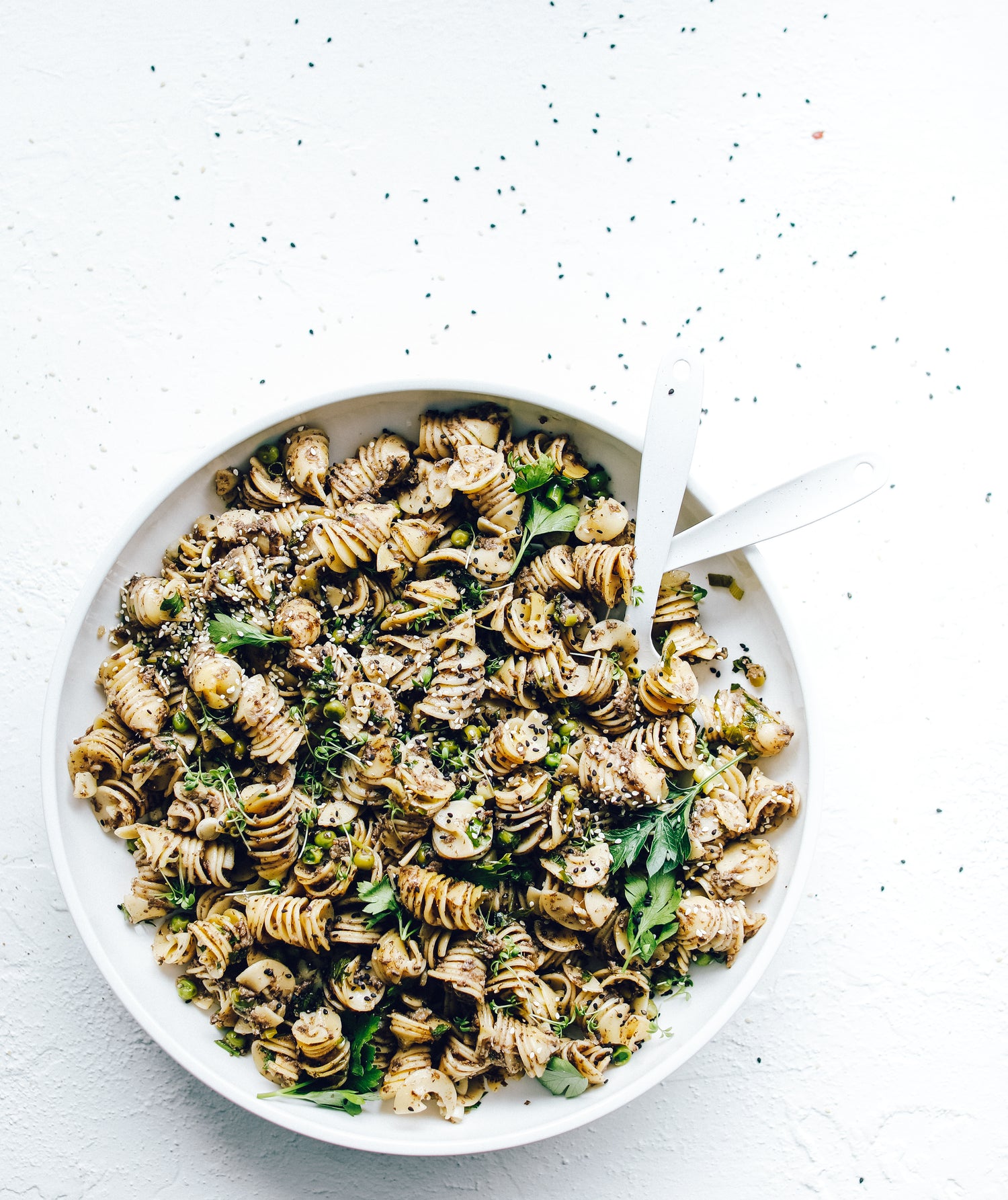 Mushroom Pesto Pasta in the Thermomix | Recipe