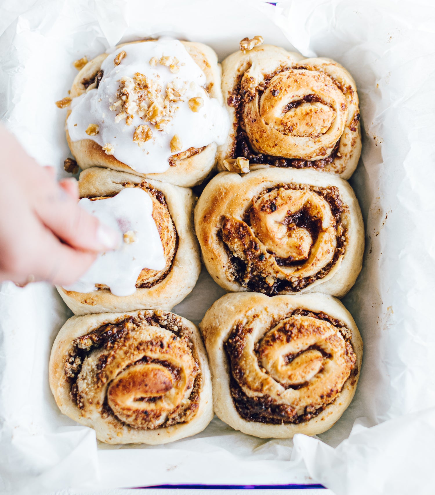 Vegan Banana Cinnamon Scrolls in the Thermomix | Recipe