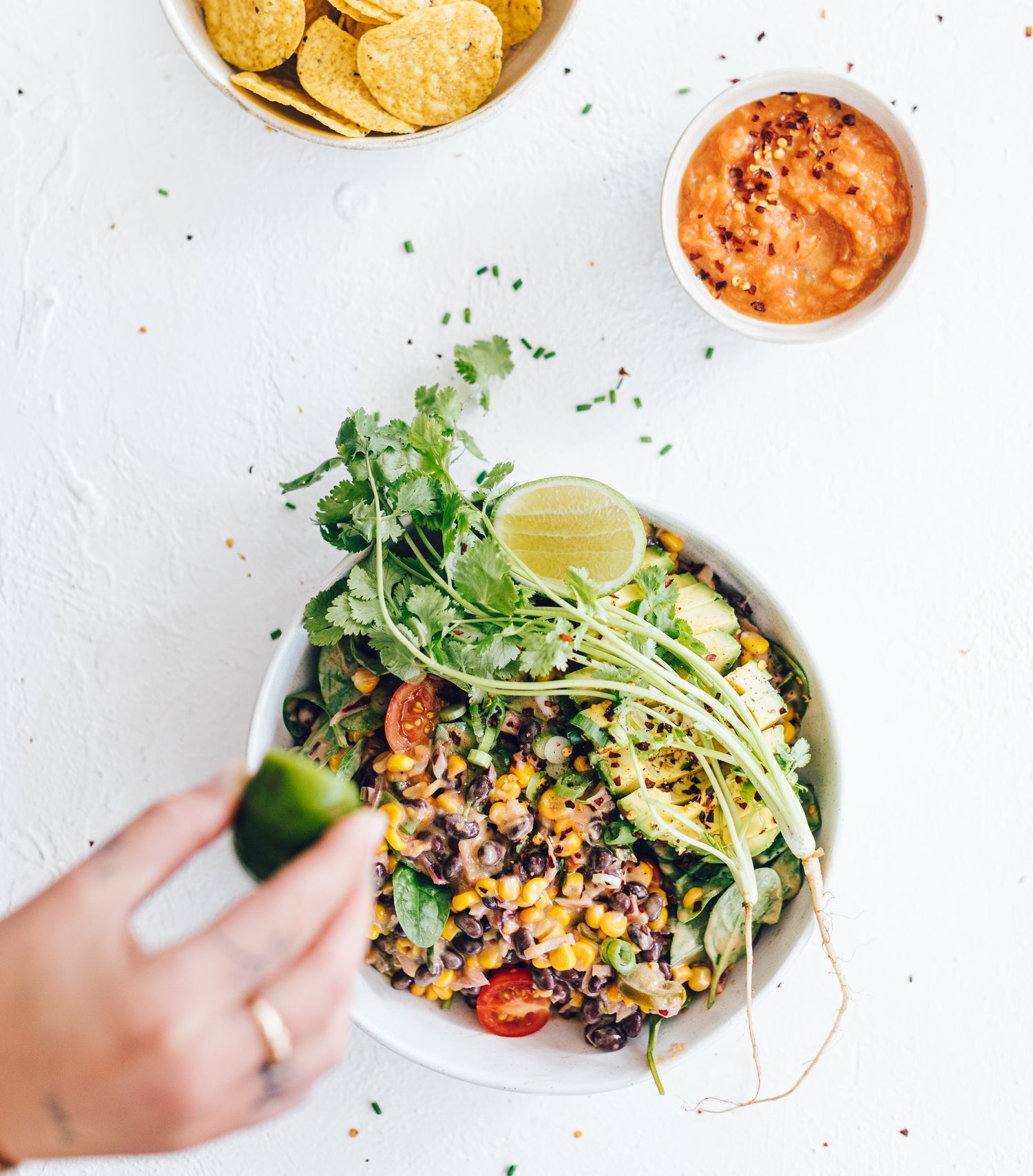 Vegan Mexican Nacho Salad in the Thermomix | Recipe