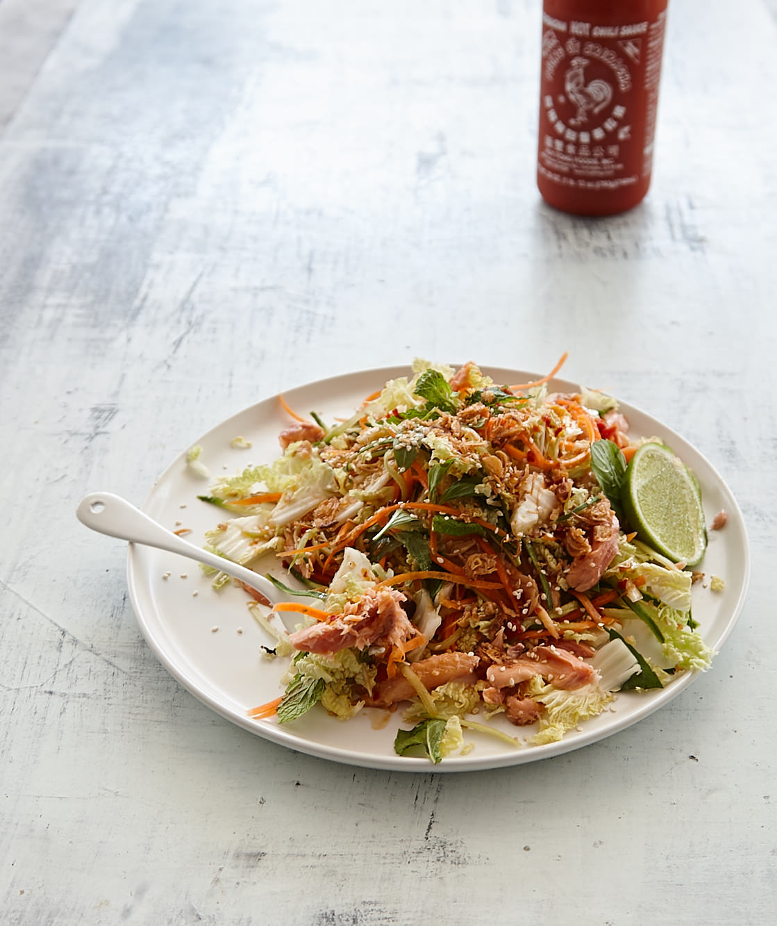 Vietnamese Trout Salad in the Thermomix | Recipe